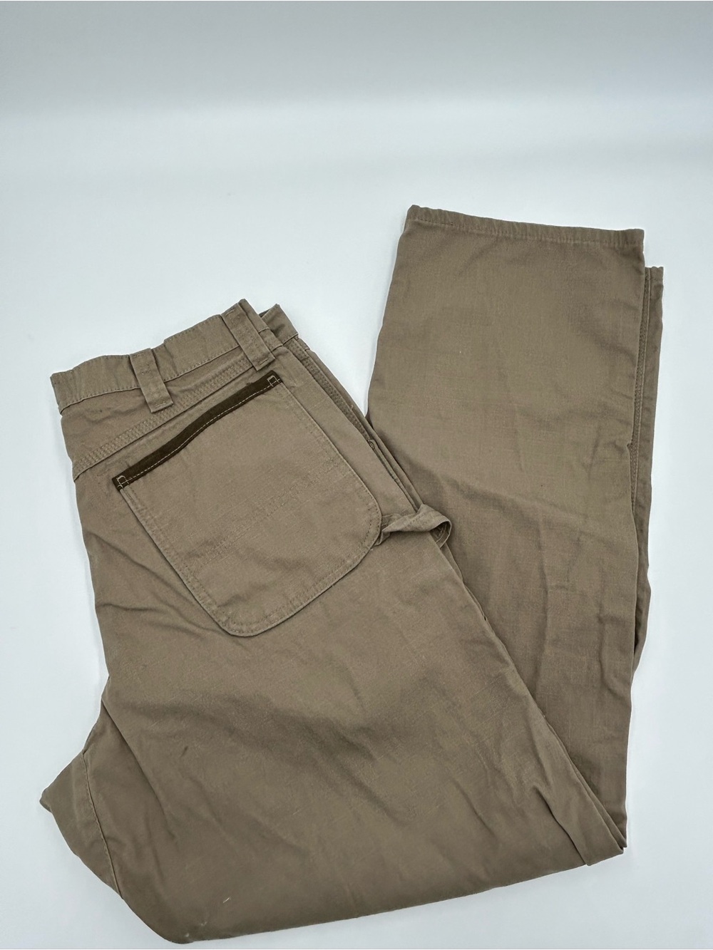 Wrangler Riggs Men's Carpenter Pants in Khaki 34x32 - Picture 8 of 9